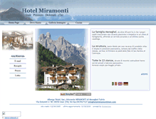 Tablet Screenshot of hotelmiramontimer.com